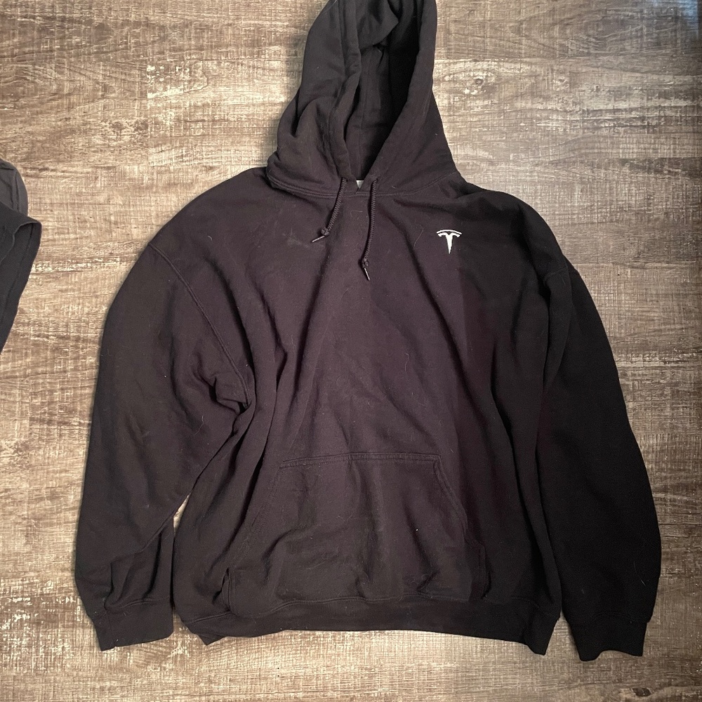 Tesla logo hoodie